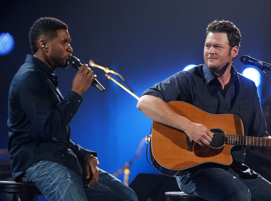 Usher, Blake Shelton, Healing in the Heartland Usher, Blake Shelton, Healing in the Heartland